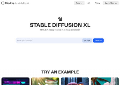 STABLE DIFFUSION XL