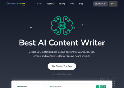 TD WEB SERVICES