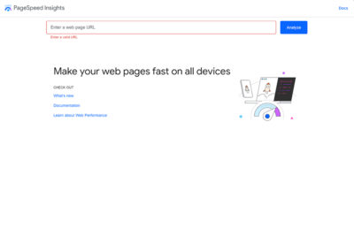PAGE SPEED INSIGHTS