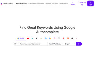 KEYWORD TOOL